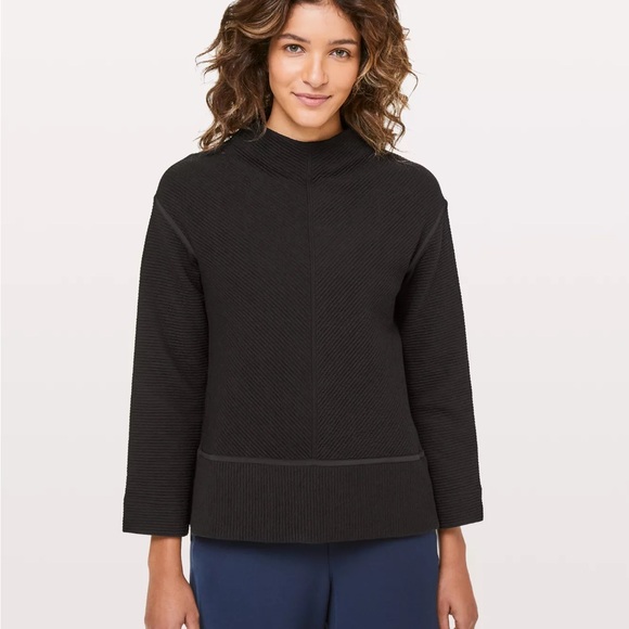 lululemon athletica Tops - Lululemon On Repeat MockNeck